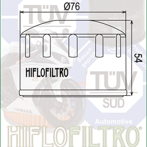 Filtro de Aceite Hiflofiltro HF164  [1]