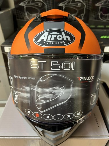 Casco de fibra AIROH  St. 501 Dock Orange matt  [2]