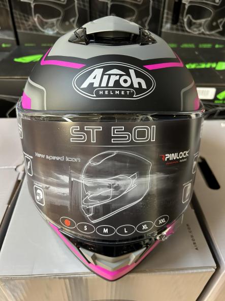 Casco de fibra AIROH St. 501 Square pink matt  [1]