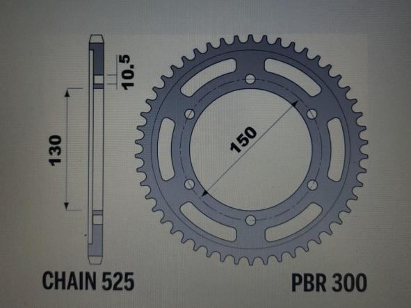 Kit transmisión Honda XL V Transalp 600 88/99 - 700 08/13 pbr-EK reforzado acero con retenes [1]