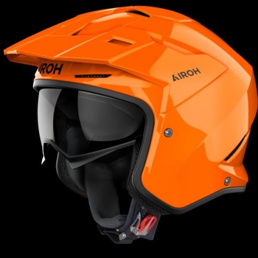 Casco Airoh Orange Gloss [0]