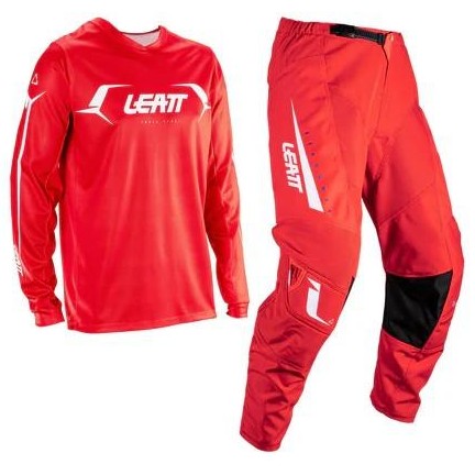 Kit Camiseta y pantalón enduro Leatt 3.5 V26 Rojo