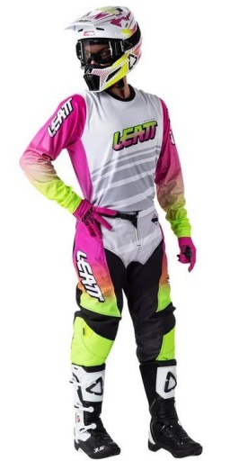 Kit Camiseta y pantalón enduro Leatt 3.5 V26 Rosa retro [3]