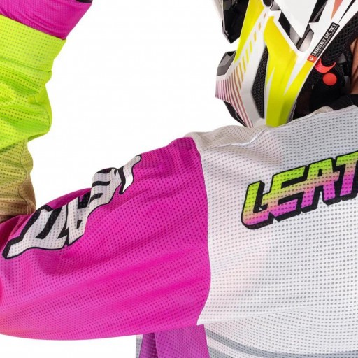 Kit Camiseta y pantalón enduro Leatt 3.5 V26 Rosa retro [4]