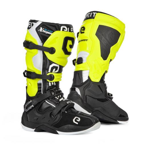 Botas Eleveit X-Legend Negro/Amarillo Fluo