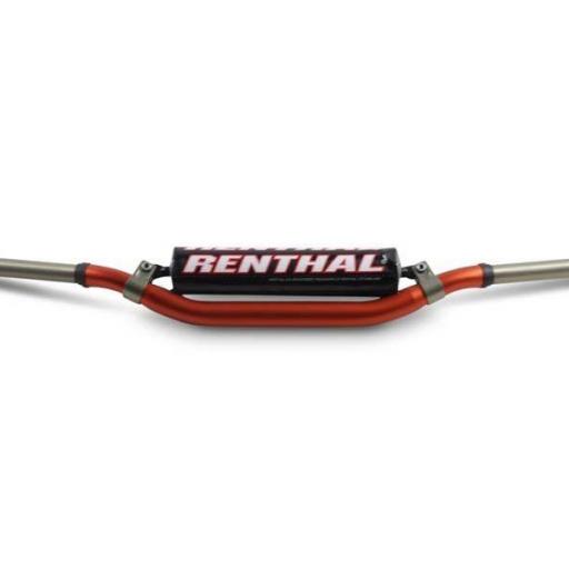 Manillar Renthal Twin Wall 999 Naranja