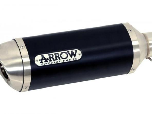 Escape homologado Arrow Thunder aluminio dark para KTM DUKE 125 17/20 - DUKE 390 17/20 - RC 125 17/20 - RC 390 17/20 [0]