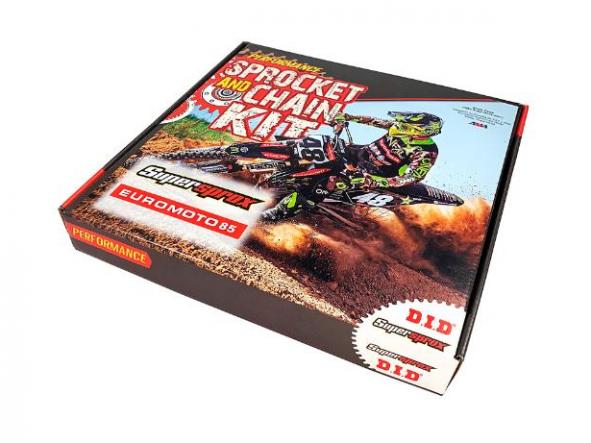 Kit transmisión Honda FMX 650 05/08 Supersprox-DID reforzado dorado con retenes