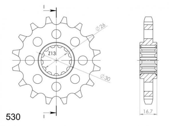 Kit transmisión Honda VTR 1000 02/06 Supersprox-DID dorado con retenes [3]