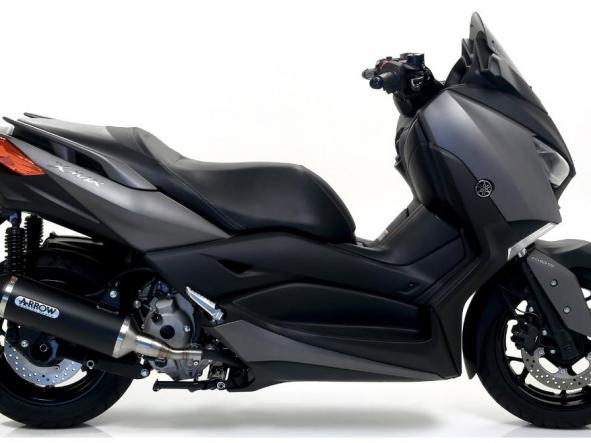 Escape Arrow Yamaha X-Max 300 17/20 Urban de aluminio negro homologado [1]