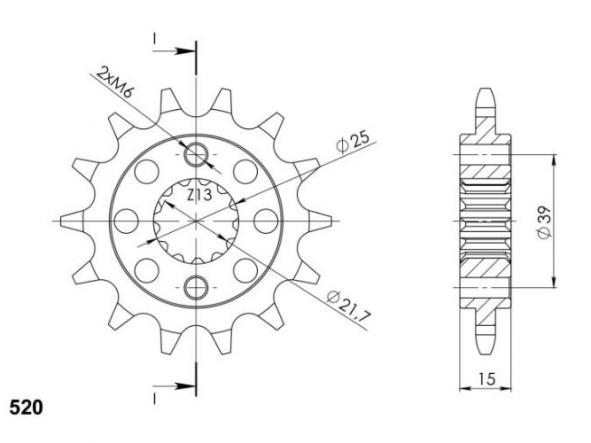 Kit transmisión Kymco KXR 250 04/07 - MXU 250 05/06 - Maxxer 300 13/13 Supersprox-DID Standard sin retenes [3]