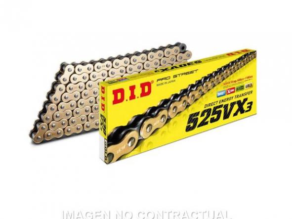 Kit transmisión Ducati Hypermotard 950 19/24 - Hypermotard (SP) 939 16/18 Supersprox-DID dorado con retenes [1]