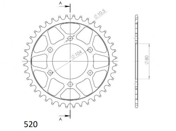 Kit transmisión Kawasaki Ninja ZX6R 600 07/15 - ZX6R 636 13/16 Supersprox-DID reforzado dorado con retenes [4]