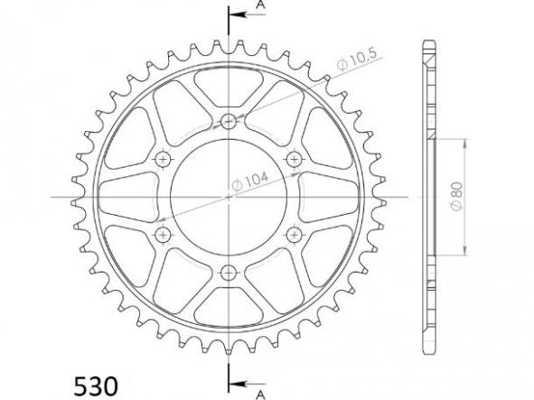 Kit transmisión Kawasaki ZX9R Ninja 900 98/01 Supersprox-DID reforzado dorado con retenes [5]