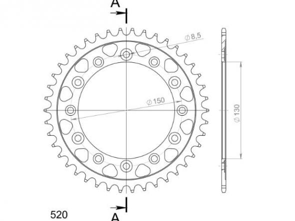 Kit transmisión Yamaha WR X 250 4T 08/12 Supersprox-DID reforzado dorado con retenes [5]