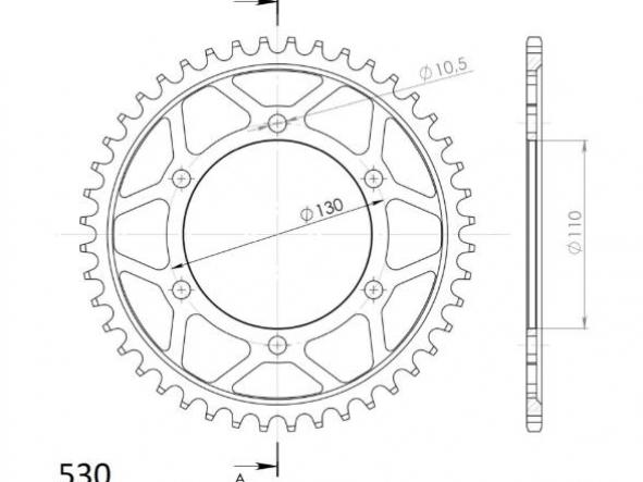 Kit transmisión Yamaha FZS Fazer 1000 01/05 Supersprox-DID reforzado dorado con retenes [5]