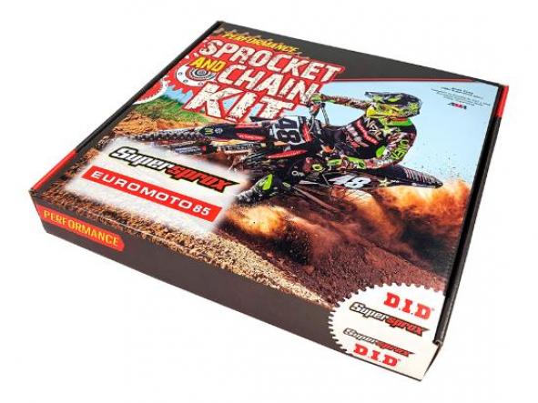 Kit transmisión Suzuki XF Freewind 650 97/03 Supersprox-DID reforzado dorado con retenes
