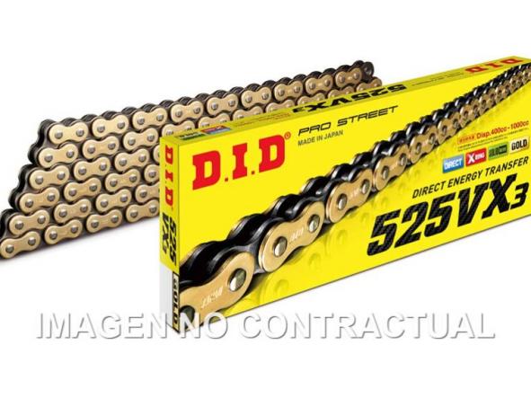 Kit transmisión Suzuki XF Freewind 650 97/03 Supersprox-DID reforzado dorado con retenes [1]