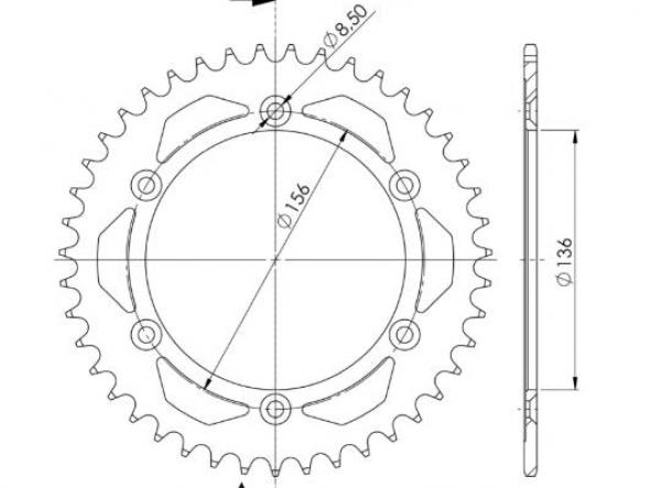Kit transmisión Suzuki XF Freewind 650 97/03 Supersprox-DID reforzado dorado con retenes [5]