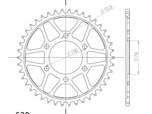 Kit transmisión Suzuki GSX 750 98/03 Supersprox-DID reforzado dorado con retenes [5]