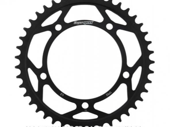 Kit transmisión Suzuki GSX R 750 04/05 Supersprox-DID reforzado dorado con retenes [4]
