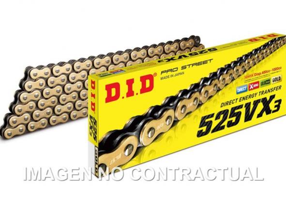 Kit transmisión Suzuki GSX R 750 11/14 Supersprox-DID reforzado dorado con retenes [1]