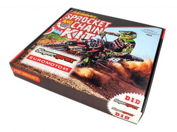 Kit transmisión Suzuki VZ Marauder 800 97/03 Supersprox-DID reforzado dorado con retenes