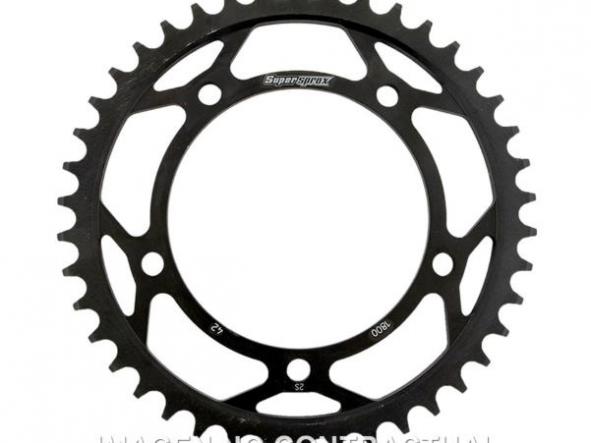 Kit transmisión Suzuki GSX R 1000 01/06 Supersprox-DID reforzado dorado con retenes [4]