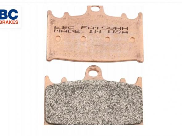 Pastillas de freno FA158HH EBC sinterizadas 