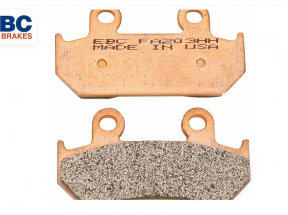 Pastillas de freno FA203HH EBC sinterizadas 