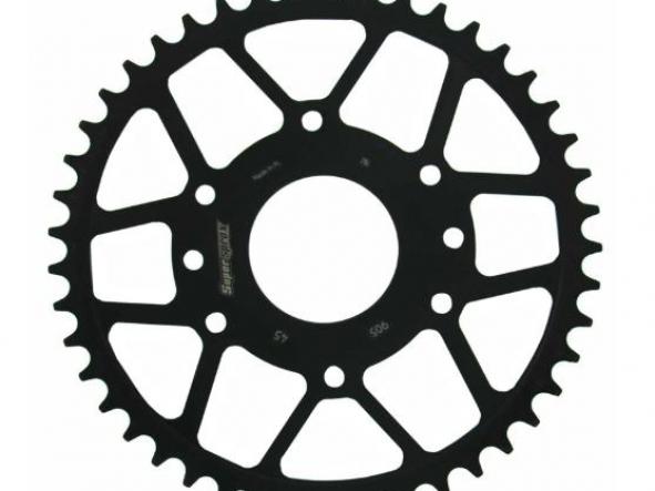 Kit transmisión KTM Duke 125 14/22 - RC 125 14/19 - Duke 200 12/16 Supersprox-DID reforzado negro con retenes [4]