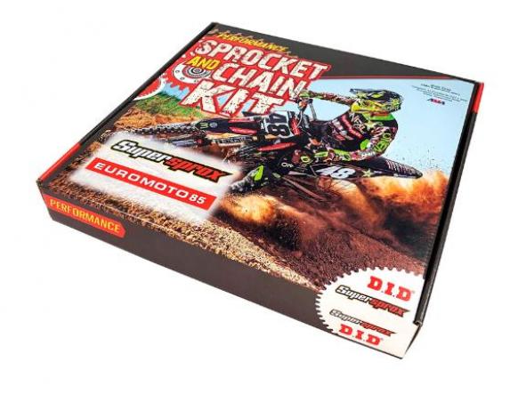 Kit transmisión KTM - Husqvarna - Husaberg - Gas Gas Supersprox-DID reforzado negro con retenes