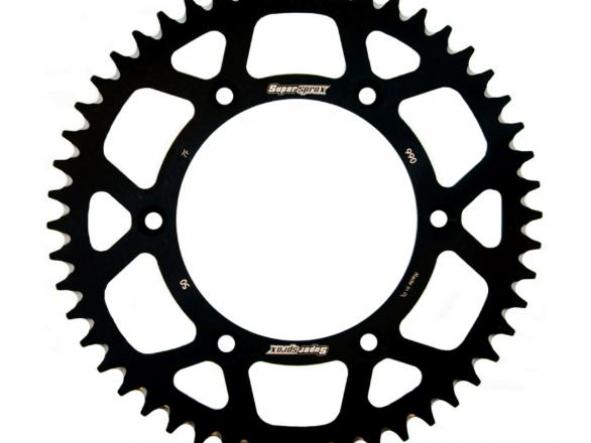 Kit transmisión KTM SXF 4T 250 17/24 - EXC F/R 4T 450 13/15 - SXF 4T 450 13/15 Supersprox-DID reforzado negro sin retenes [3]