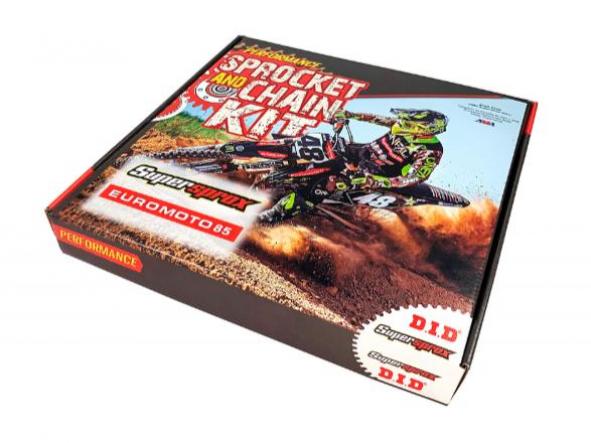 Kit transmisión Triumph Speed Four 600 03/05 Supersprox-DID reforzado dorado con retenes