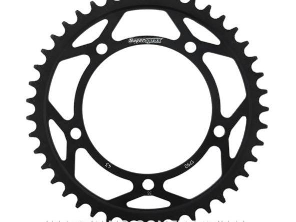 Kit transmisión Triumph Bonneville / T100 790 01/06 Supersprox-DID reforzado dorado con retenes [4]