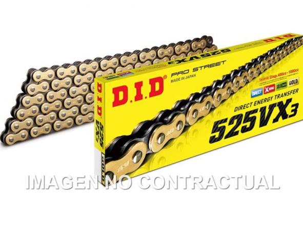 Kit transmisión Triumph Speedmaster 790 03/04 Supersprox-DID reforzado dorado con retenes [1]