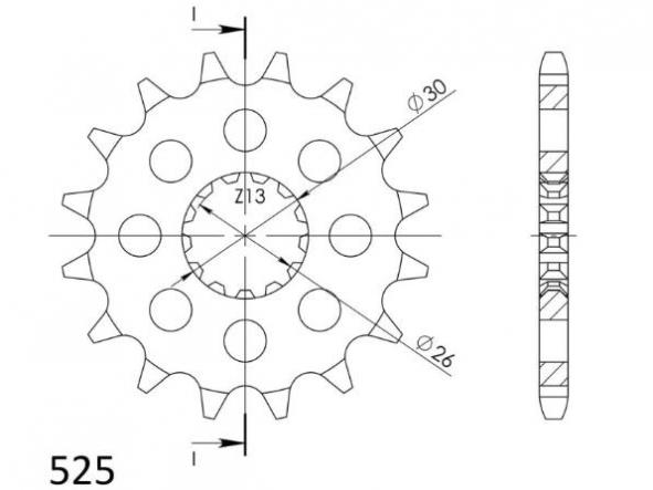 Kit transmisión Triumph Speedmaster 790 03/04 Supersprox-DID reforzado dorado con retenes [3]