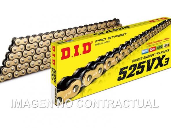 Kit transmisión Triumph Bonneville 865 07/14 - Bonneville SE 865 09/15 - Bonneville T100 865 05/15 - Thruxton 900 04/13 Supersprox-DID reforzado dorado con retenes [1]