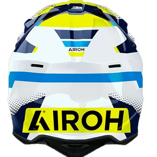 Casco Airoh Wraaap WRA V31 VISION Amarillo/Azul [1]