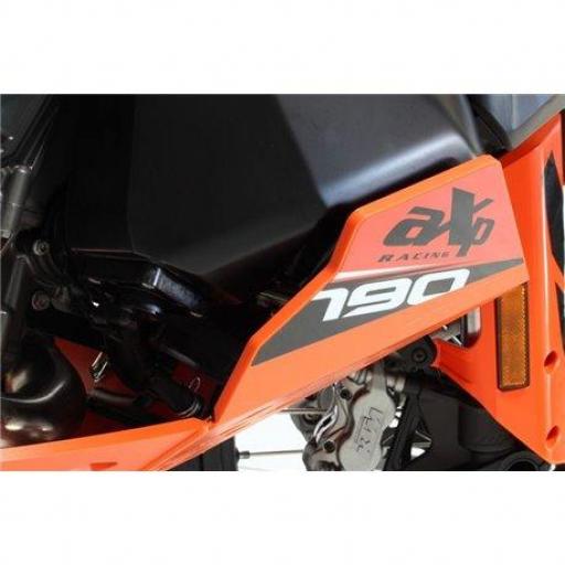 Cubrecarter AXP 8mm naranja KTM 790 y 890 Adventure [1]