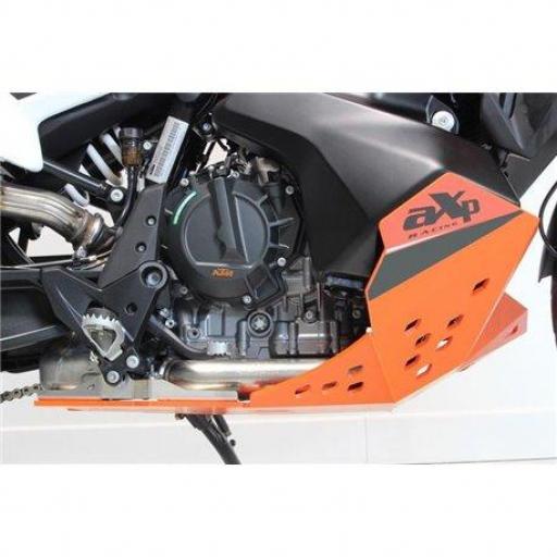 Cubrecarter AXP 8mm naranja KTM 790 y 890 Adventure [2]