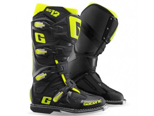 Botas Gaerne SG12 Negro/Amarillo Fluor