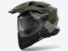 Casco Airoh Comander 2 Reveal military green matt