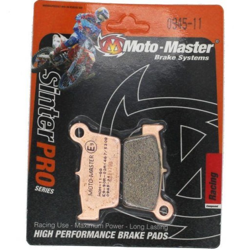 Pastillas de freno trasero RACING SERIES MOTOMASTER 094511 APRILIA YAMAHA KAWASAKI SUZUKI GASGAS BETA RIEJU TM FANTIC