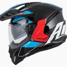 Casco Airoh Bandit Tune Blue/Red gloss
