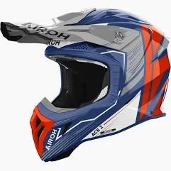 Casco Airoh Aviator Ace 2 engine cerulean gloss
