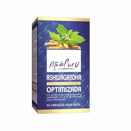 ASHWAGANDHA ESTADO PURO 30 CAPSULAS