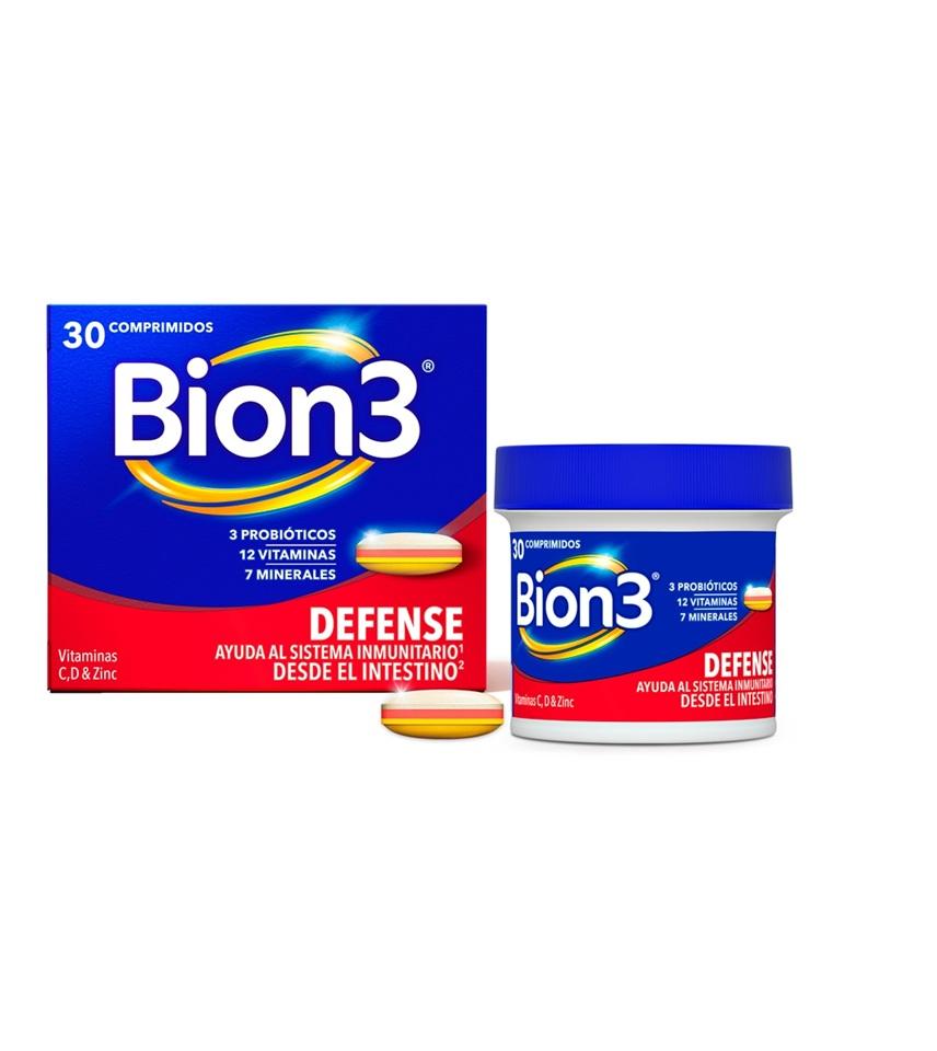 BION3 DEFENSE 30 COMPRIMIDOS (F CADUCIDAD 07/26)