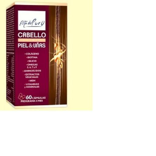 CABELLO PIEL Y UÑAS ESTADO PURO 60 CAPSULAS [0]