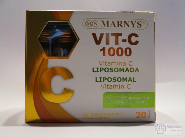 VIT-C 1000 LIPOSOMADA MARNYS 20 VIALES
